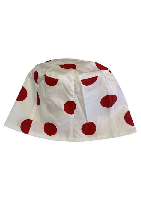 Cappello a pois CUCU' LAB | CLOCHEPOPELINE POIS ROSSO